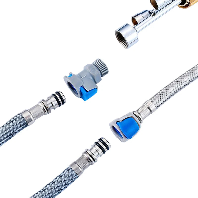 M10 to M15 Quick Connect Faucet Hose Adapter – 1/3/5 Pack Faucet Hose Adapter Nixie