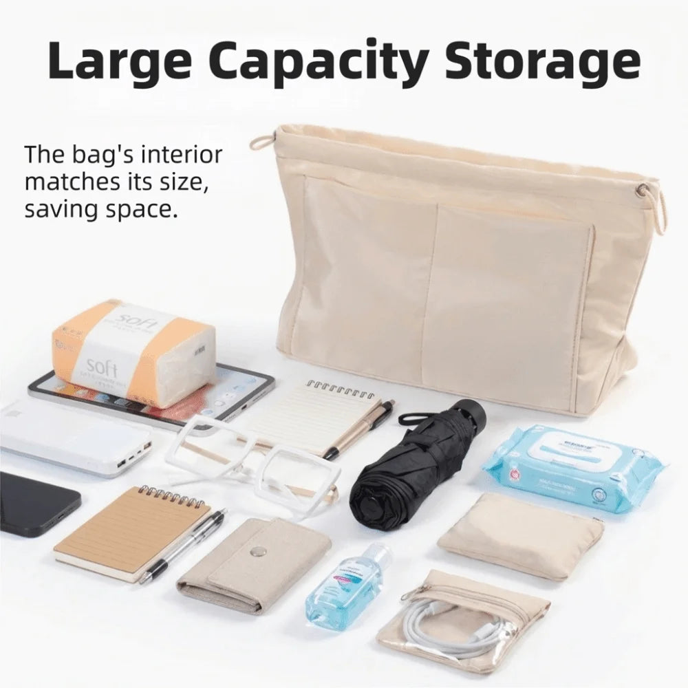 Women's Handbag Organizer Insert – Multi-Compartment Cosmetic Bag
