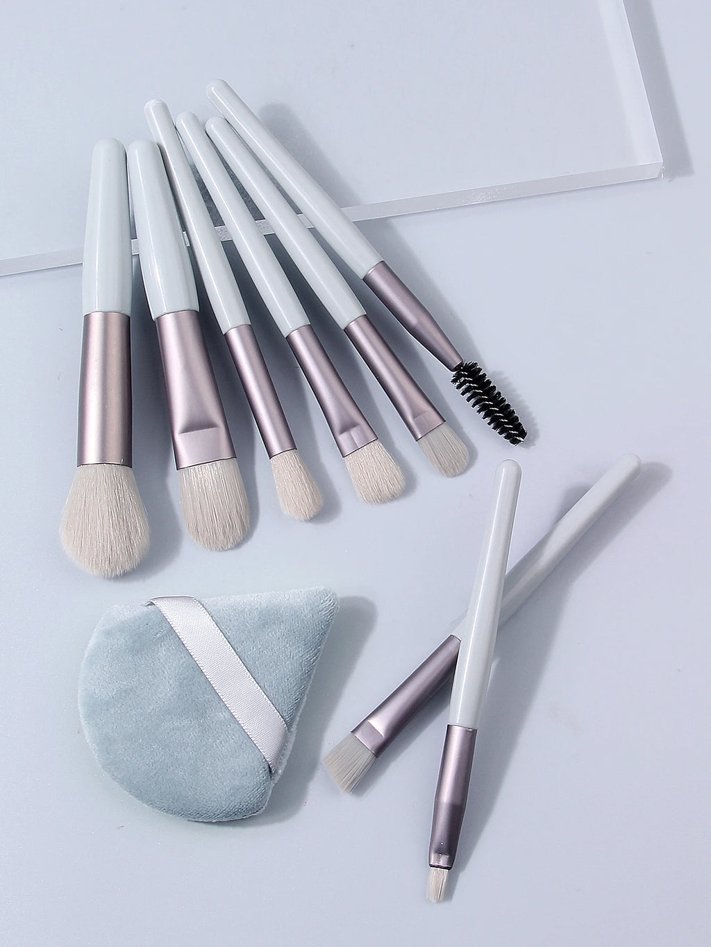 9-Piece Makeup Brush Set – Foundation, Blush & Eyeshadow Makeup Brush Set Nixie