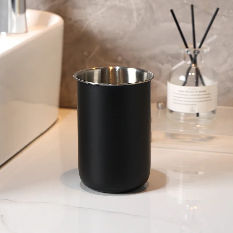 304 Stainless Steel Mouthwash Cup – Hotel Bathroom Wash Cup Bathroom Wash Cup Nixie