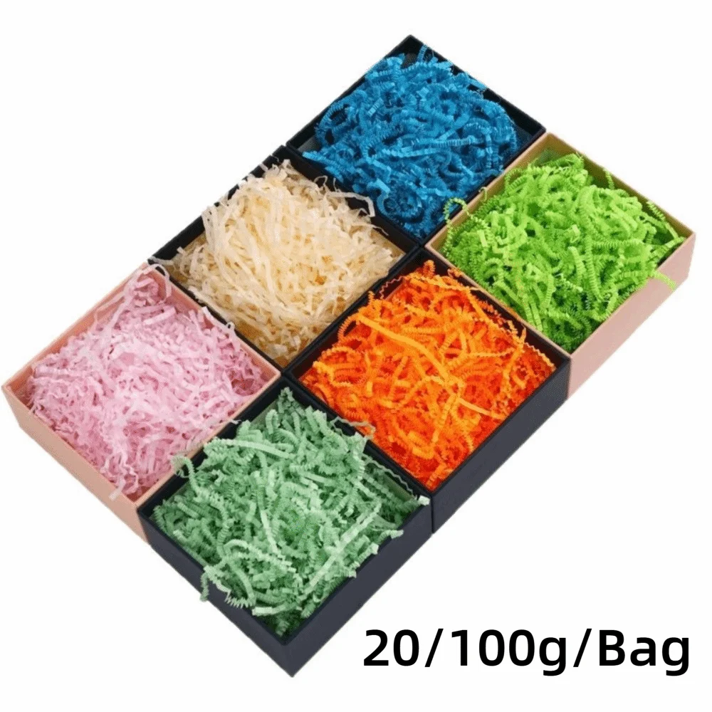 Colorful Shredded Raffia Paper – Gift Basket & Party Filler