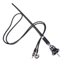 17" Flexible Rubber Car Roof AM/FM Radio Antenna & 51" Cable