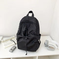 Korean Polka Dot Backpack – Unisex College & Commuter Bag
