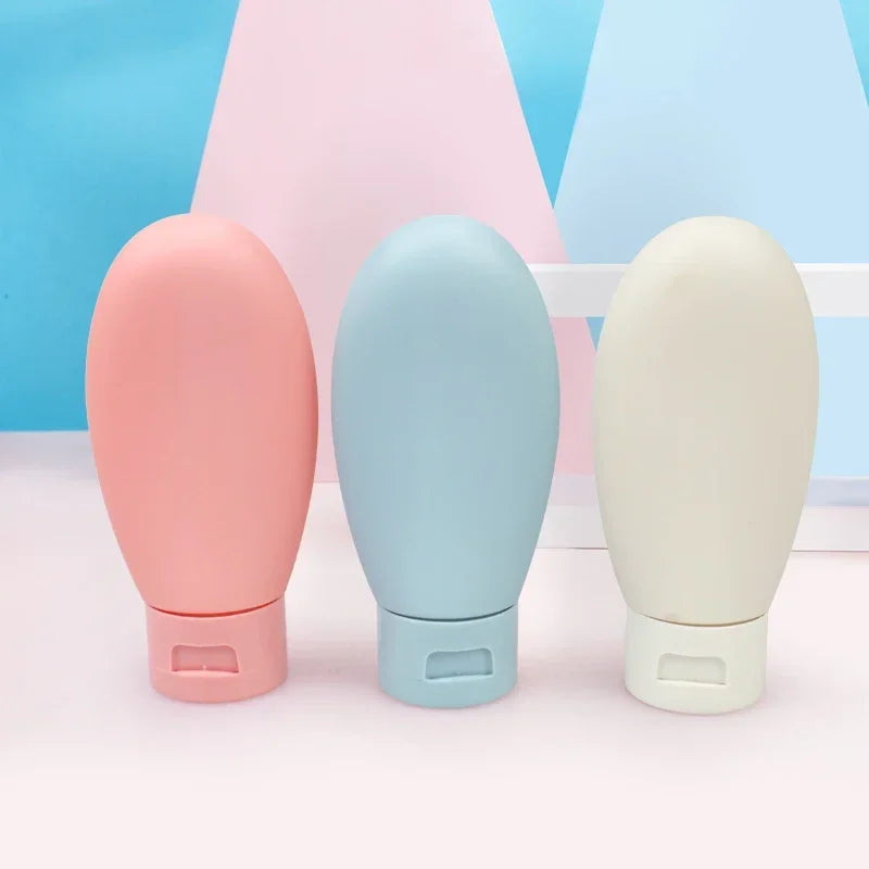 3-Piece Refillable Travel Bottles 60ml – TSA Approved Kit