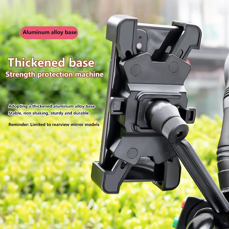 360° Rotatable Bike & Motorcycle Phone Holder Mount