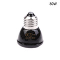 Far Infrared Ceramic Heating Lamp E27 Reptile Pet Warmer 20-80W Reptile Heating Lamp Nixie 80W