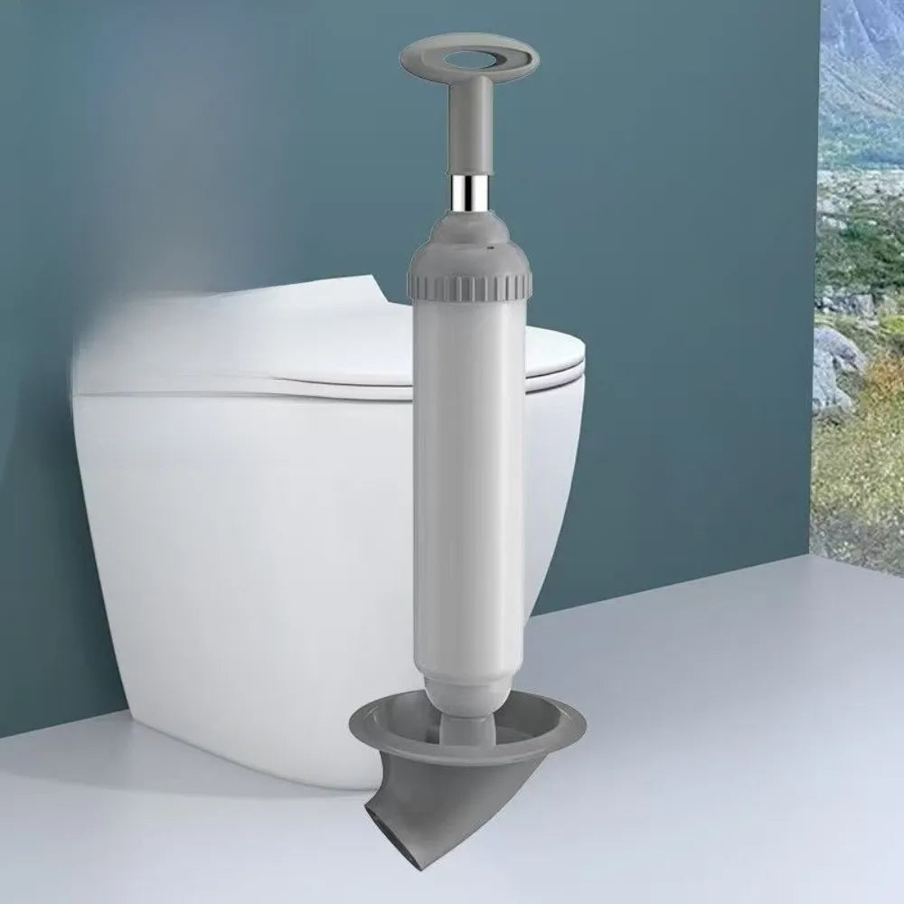 Multifunction Toilet Plunger Vacuum Suction Drain Clog Remover Toilet Plunger Nixie Beige