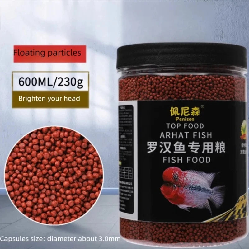 Nixie Arhat Flowerhorn Fish Food with Astaxanthin – 1000g Aquarium Fish Food Nixie
