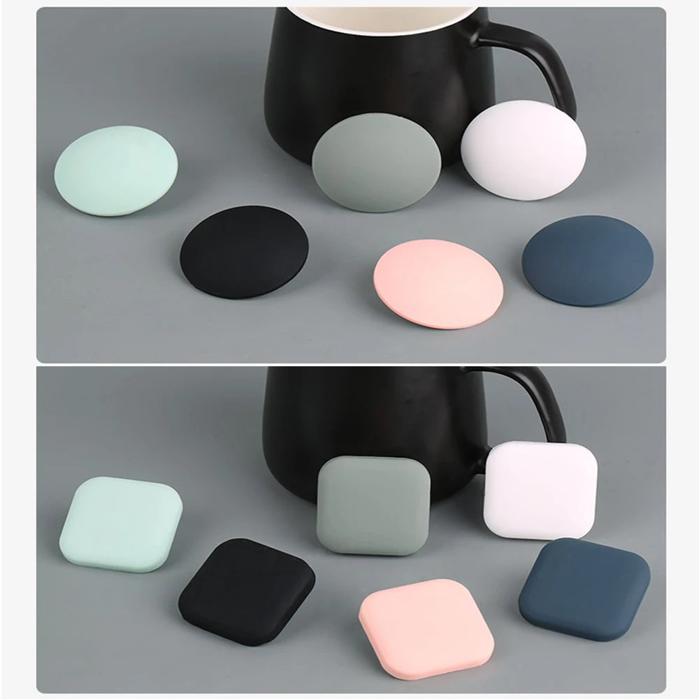 Silicone Door Stopper Bumper & Wall Protector – Self-Adhesive