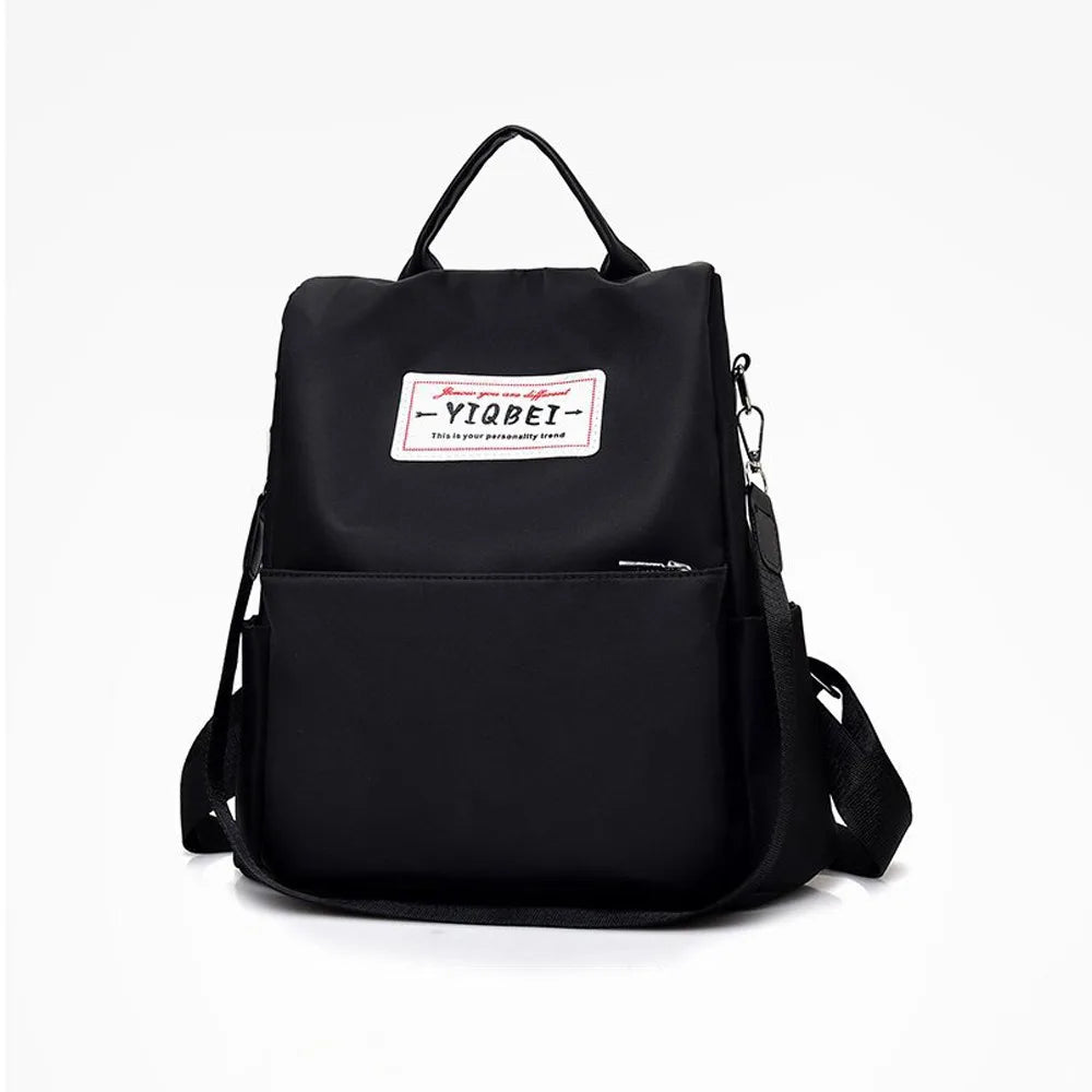 Waterproof Oxford Backpack Anti-Theft Travel Daypack for Women Women's Backpack Nixie Black