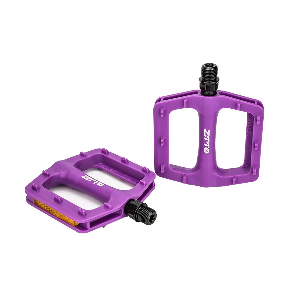 Ultralight Nylon Bike Pedals Anti-Slip 9/16" Sealed Bearings