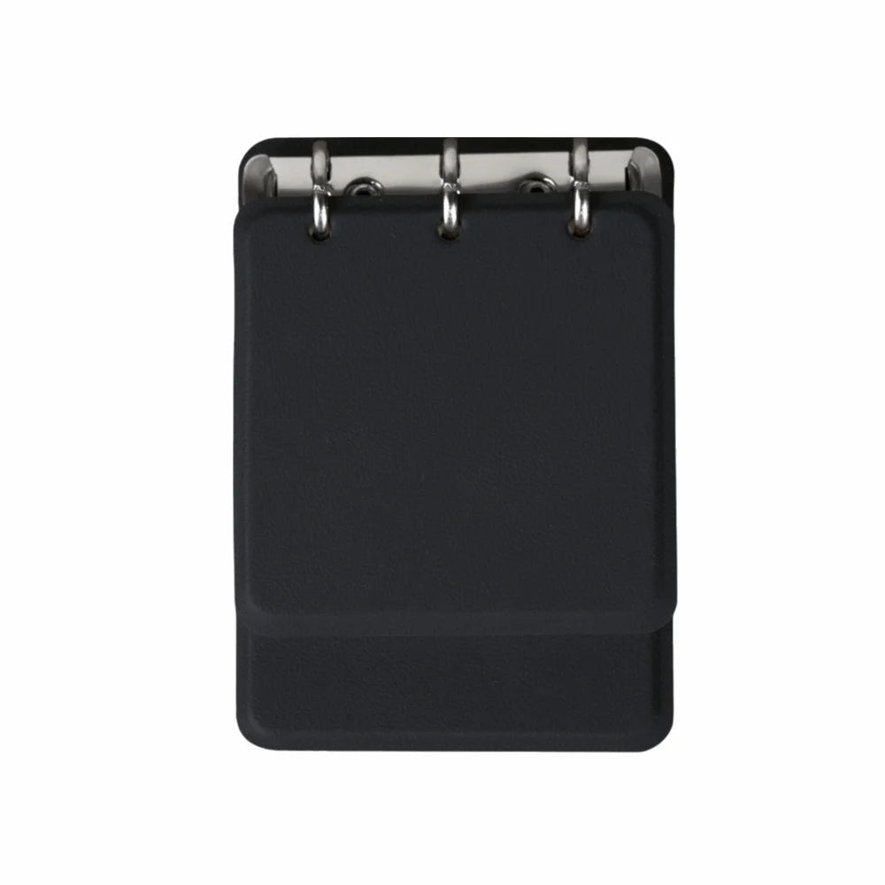 Mini 3-Ring Refillable PU Leather Pocket Notebook | Binder Journal