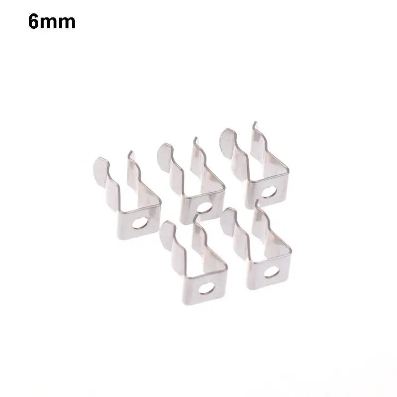 5-Pack Heavy Duty Spring Clips Tool Storage Hangers for Garage Tool Storage Clips Nixie A1