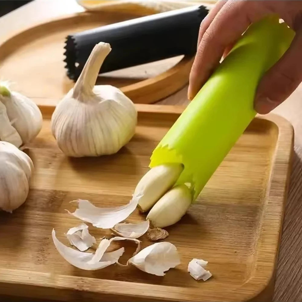Silicone Garlic Peeler Tube – Easy Non-Toxic Kitchen Gadget