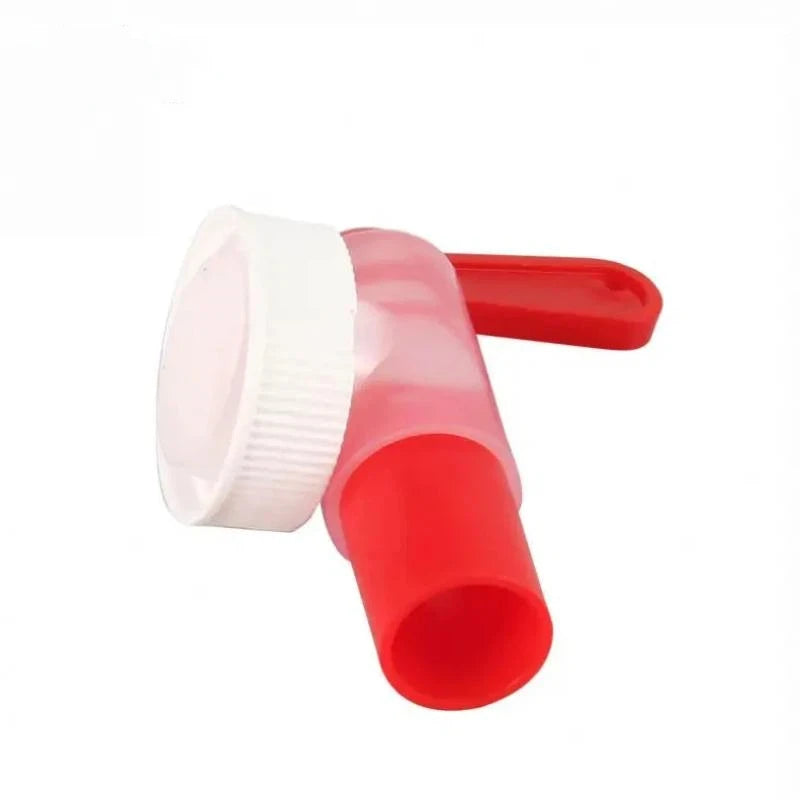 DN61 61mm Garden Nutrient Solution Plastic Faucet | Red & White Garden Tank Faucet Nixie