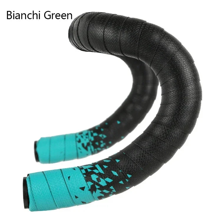 PALOMA Road Bike Handlebar Tape Anti-Slip PU EVA Grip Wrap Bicycle Handlebar Tape Nixie Bianchi green Tape