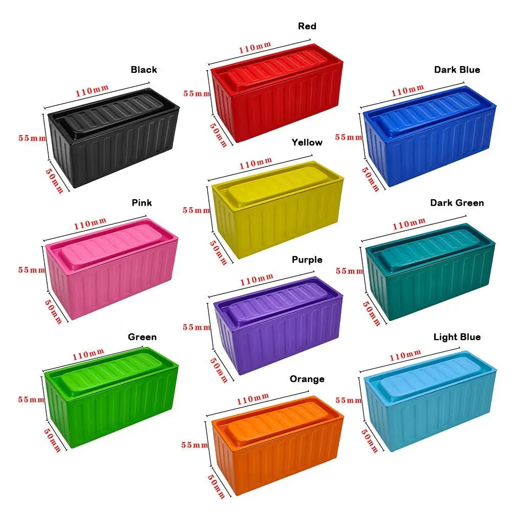 Retro Industrial Tinplate Mini Storage Box – Desktop Organizer