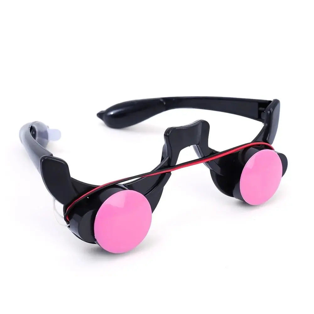 LED Light-Up Red Eyes Glasses – Halloween Cosplay Party Prop