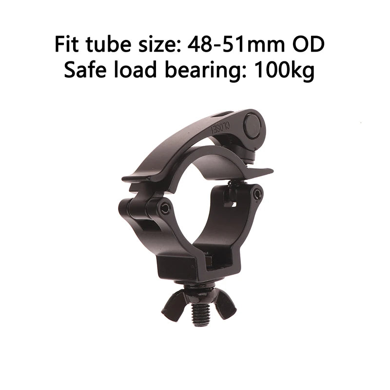 Quick Release Stage Light Pipe Clamp – Aluminum Buckle