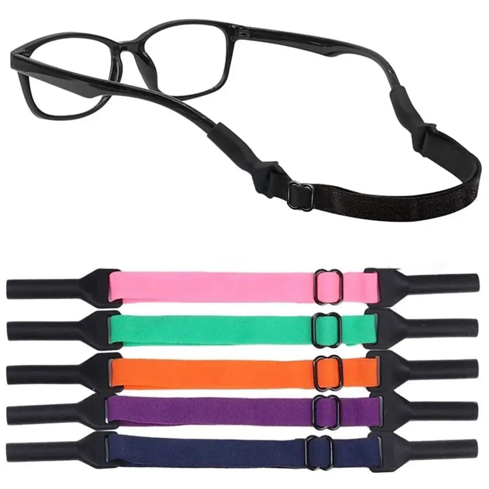 Non-Slip Elastic Adjustable Glasses Strap Cord – Unisex Sports Eyewear Accessories Nixie