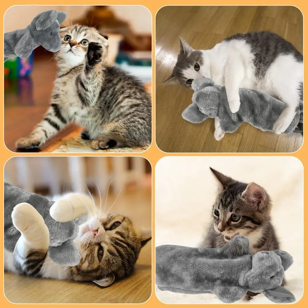Cat Wrestling Glove Puppet 38cm Plush Interactive Cat Toy