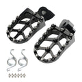 CNC Aluminum Anti-Slip Foot Pegs for Yamaha YZ & WR Series Motorcycle Foot Pegs Nixie black