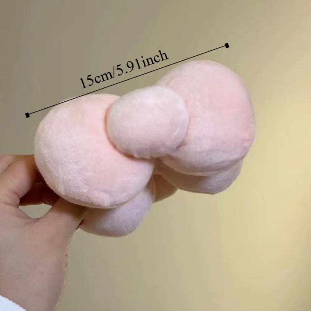 Extra Large Plush Bow Hair Clip – Banana Twist Clip for Women Bow Hair Clip Nixie