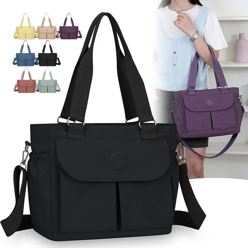 Lightweight Nylon Crossbody Shoulder Bag & Tote – Nixie Crossbody Shoulder Bag Nixie