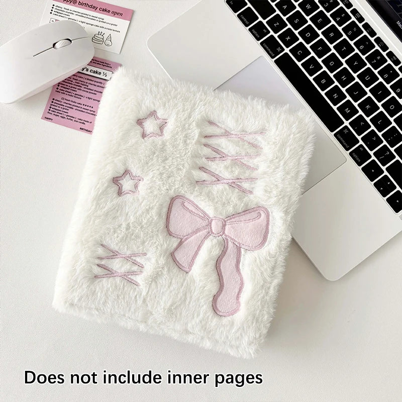 Cute Bow Plush A6 Kpop Photocard Album & Card Holder Photo Card Album Nixie A2