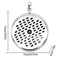 Portable Mosquito Coil Holder Stainless Steel Windproof Cover Mosquito Coil Holder Nixie As show