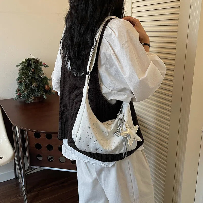 Korean Large Capacity Tote Bag – Shoulder & Crossbody Women Women's Tote Bag Nixie