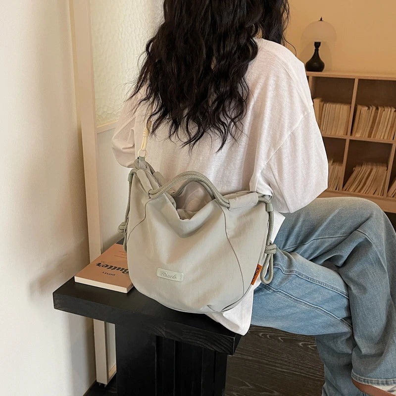 Women's Nylon Dumpling Hobo Bag – Large Crossbody Handbag Crossbody Shoulder Handbag Nixie