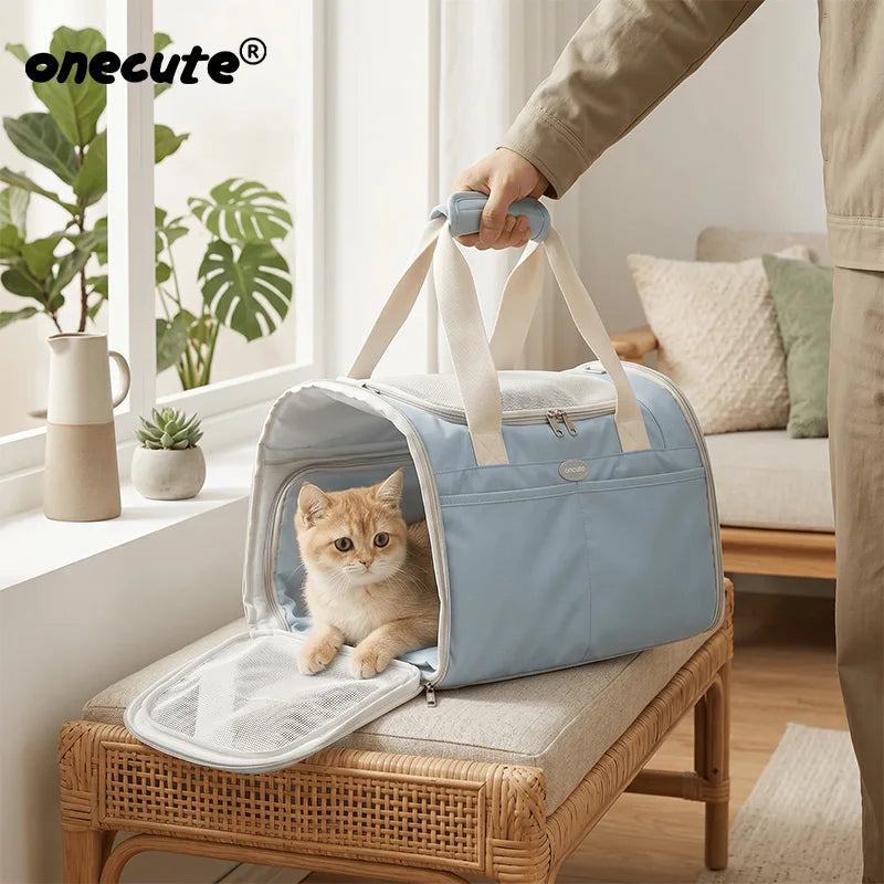 ONECUTE Airline Approved Pet Carrier Bag | Small Dogs & Cats Pet Carrier Bag Nixie