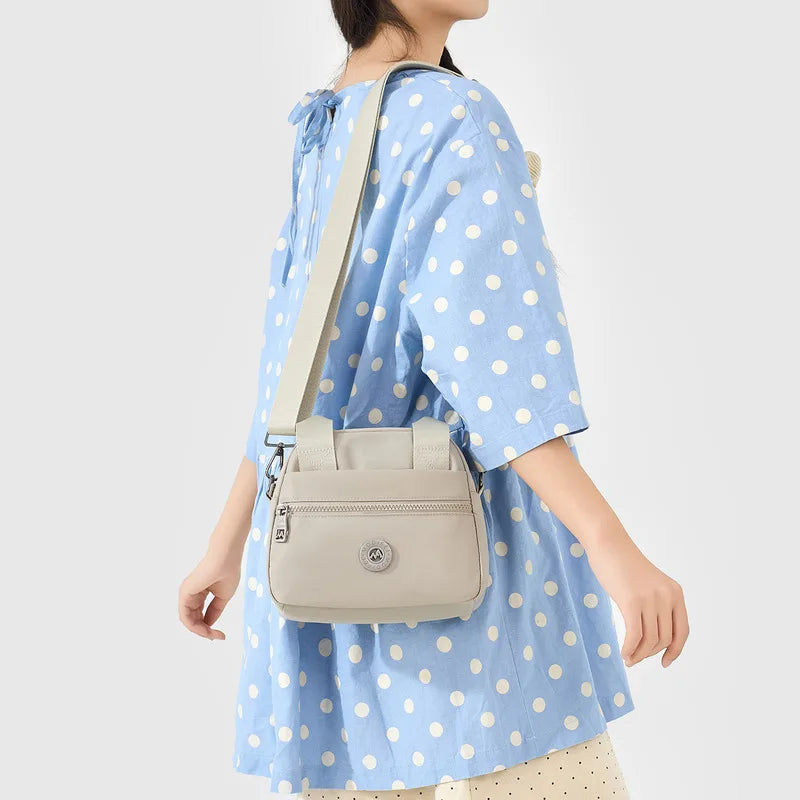 Nixie Women's Mini Nylon Crossbody Shoulder Bag – Lightweight Mini Crossbody Handbag Nixie