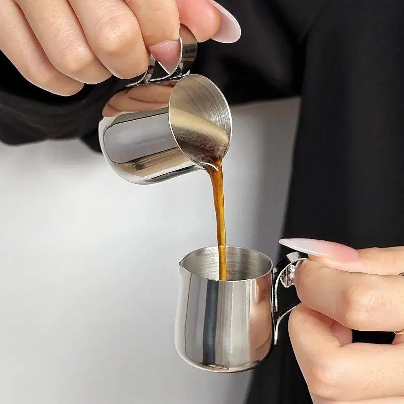 Mini Stainless Steel Milk Frothing Pitcher – 12.5ml & 30ml Milk Frothing Pitcher Nixie