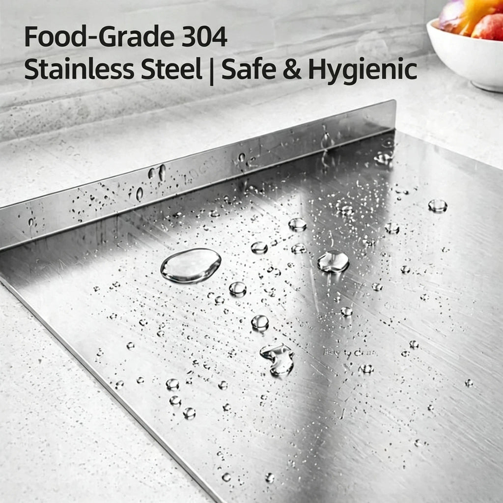 Stainless Steel Non-Slip Dough Kneading & Baking Pastry Board Baking Pastry Board Nixie