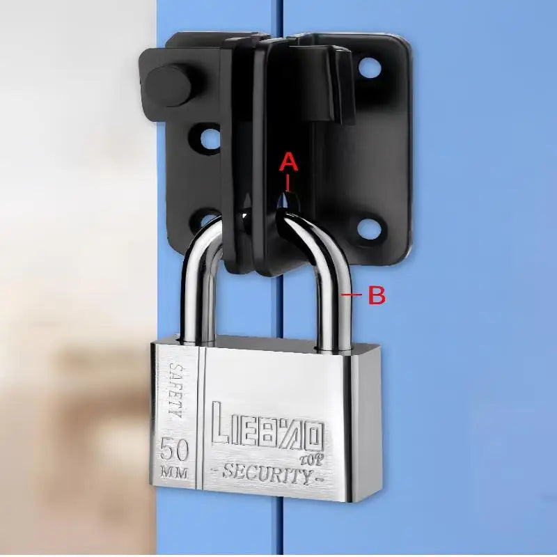 Stainless Steel Keyed Alike Padlock – Cut Resistant Shackle Security Padlock Nixie