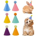 6pcs Mini Colorful Cone Party Hats – Birthday Celebration Set Party Hat Set Nixie 6Pcs