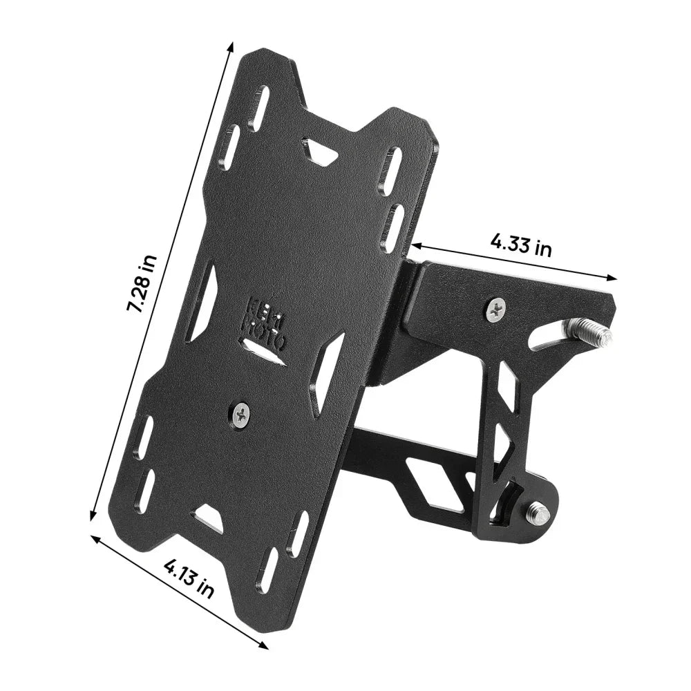 Side Mount License Plate Holder LED Light – Sportster S RH1250 Motorcycle License Bracket Nixie