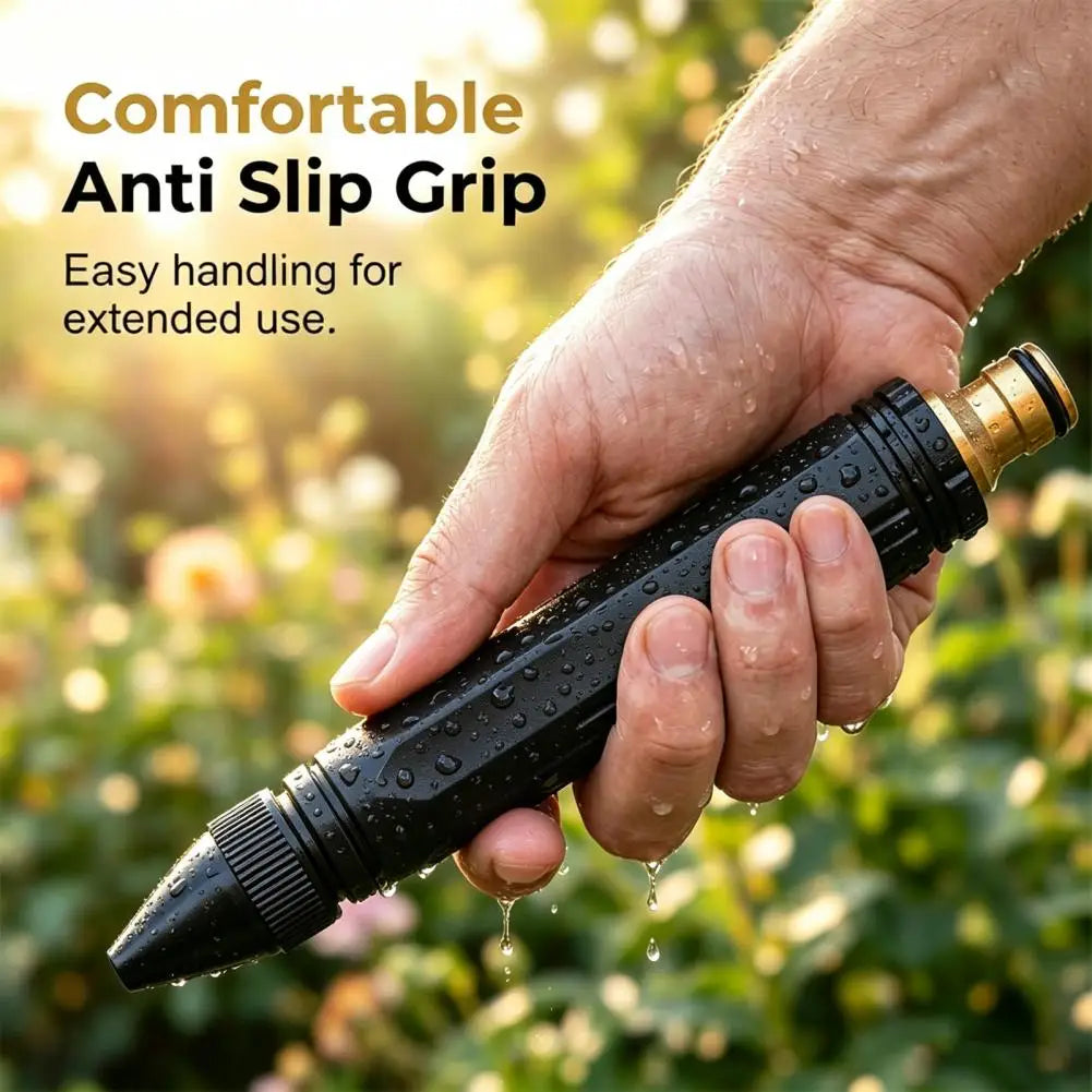 High Pressure Garden Hose Nozzle – 360° Adjustable Spray Garden Hose Nozzle Nixie