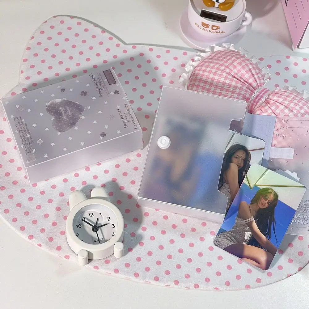Frosted Plastic Storage Box – Jewelry & Card Holder Case Storage Box Nixie