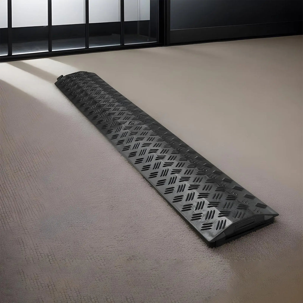 Cable Ramp Floor Cord Protector – Anti-Slip Speed Bump Cable Protector Ramp Nixie