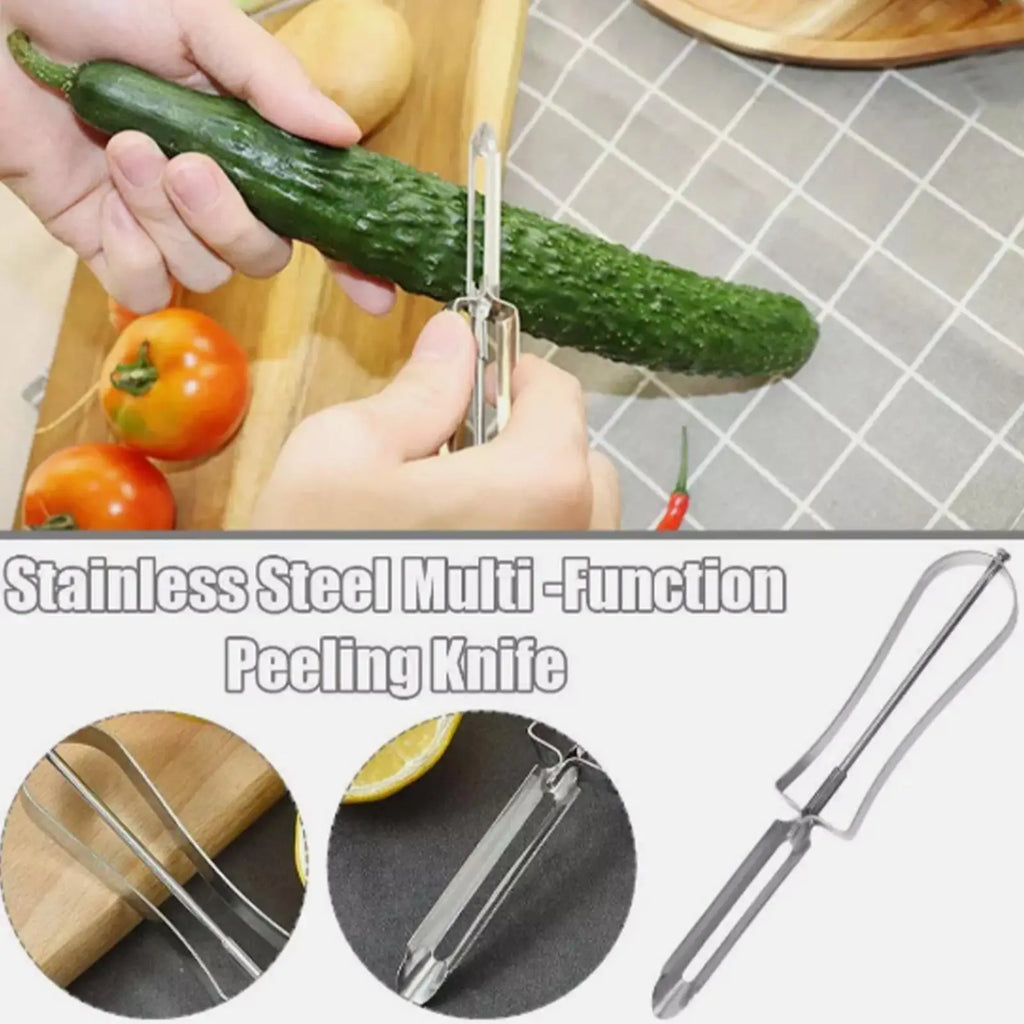 Multifunctional Stainless Steel Vegetable & Fruit Peeler Vegetable Peeler Nixie