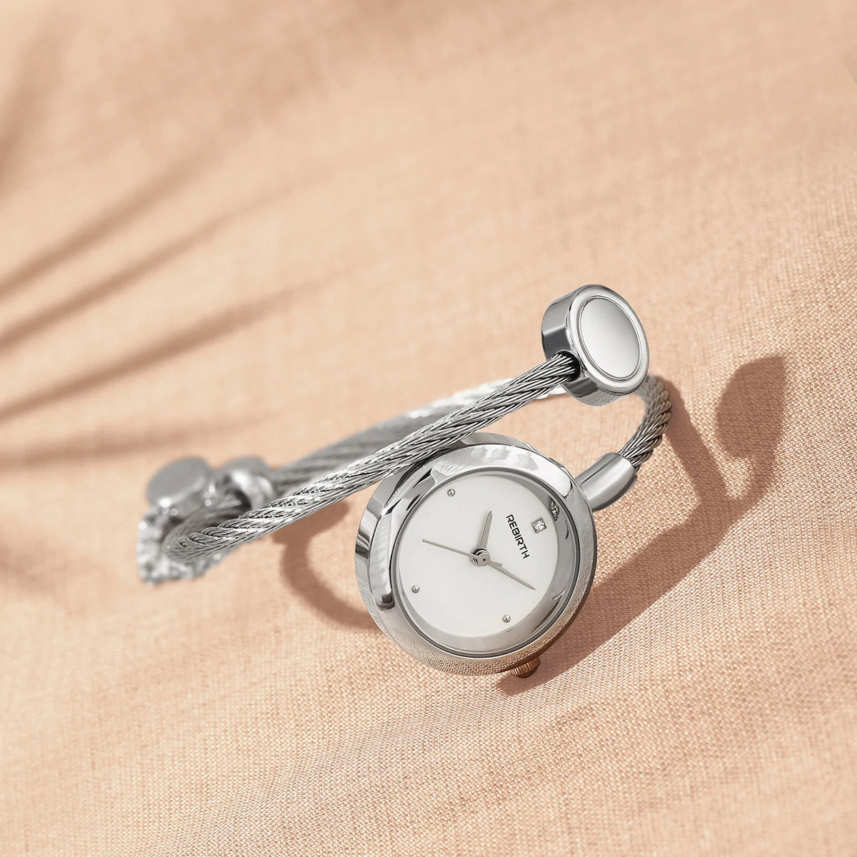REBIRTH Minimalist Stainless Steel Quartz Watch | Fashion Quartz Watch Nixie