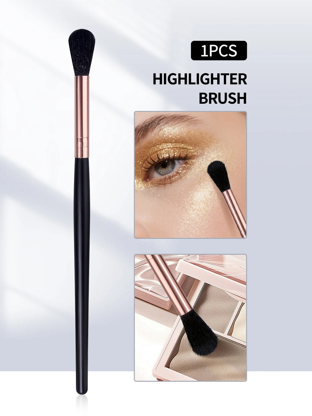 Nixie Multifunctional Highlighter Blush & Contour Makeup Brush Makeup Brush Nixie
