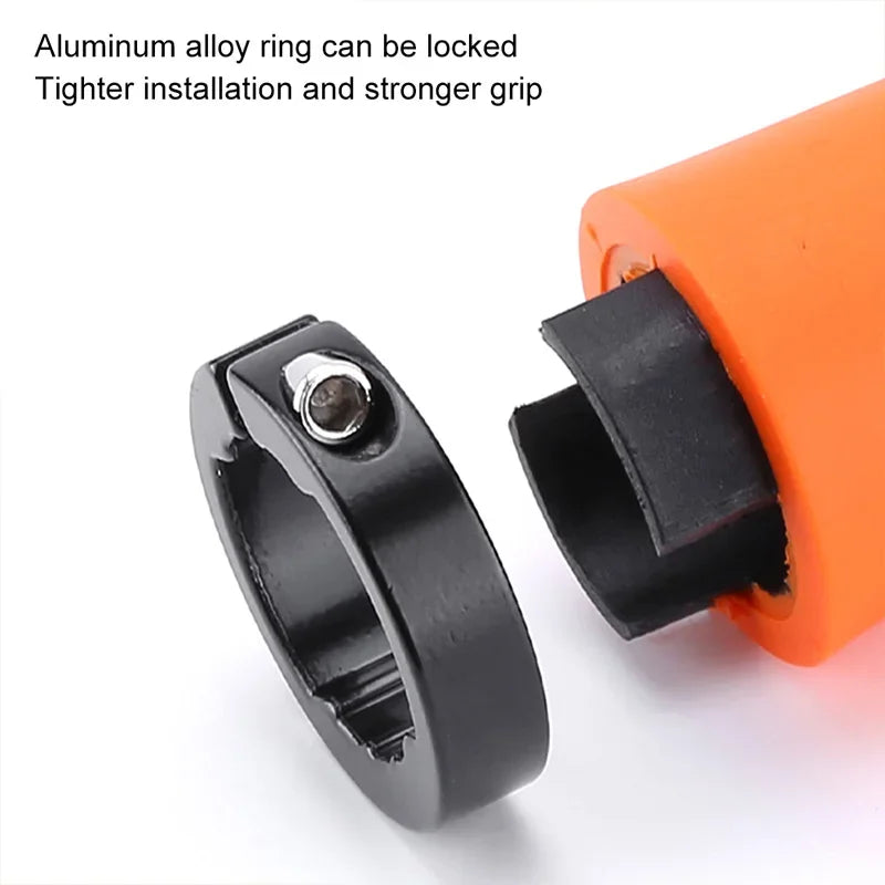 Lock-On MTB Handlebar Grips Anti-Slip Rubber BMX Bike Grips Bike Handlebar Grips Nixie