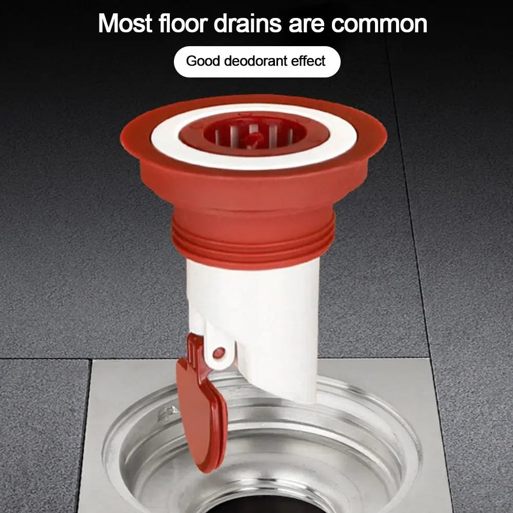 ABS Floor Drain Backflow Preventer & Anti-Odor Sink Strainer
