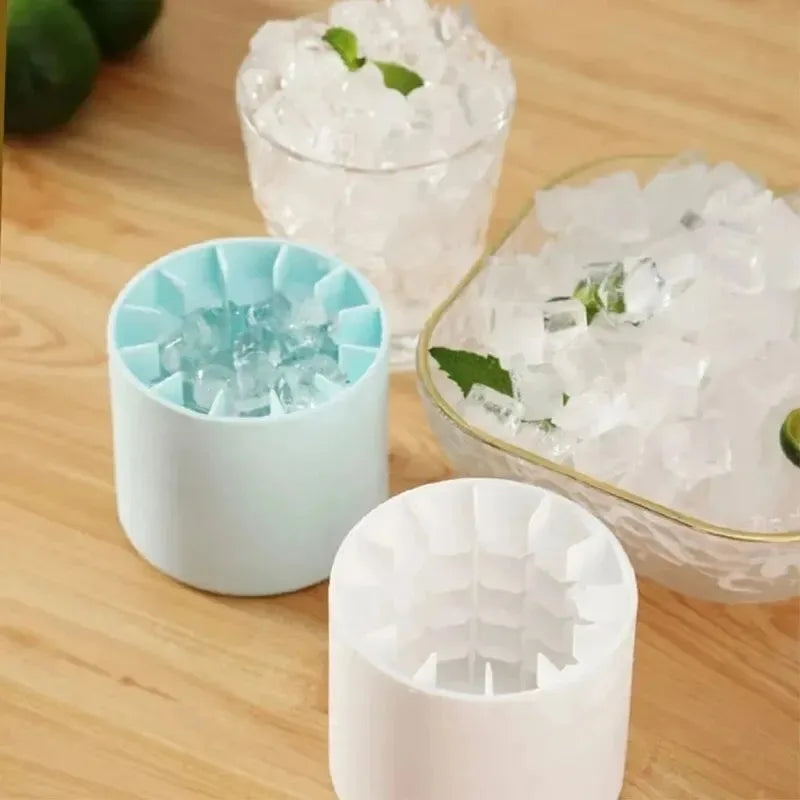 Silicone Round Ice Mold Bucket – Ice Cube Maker Barware Tool Silicone Ice Mold Nixie