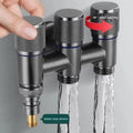 3-Way Stainless Steel Water Diverter Valve – 1 Inlet 3 Outlets