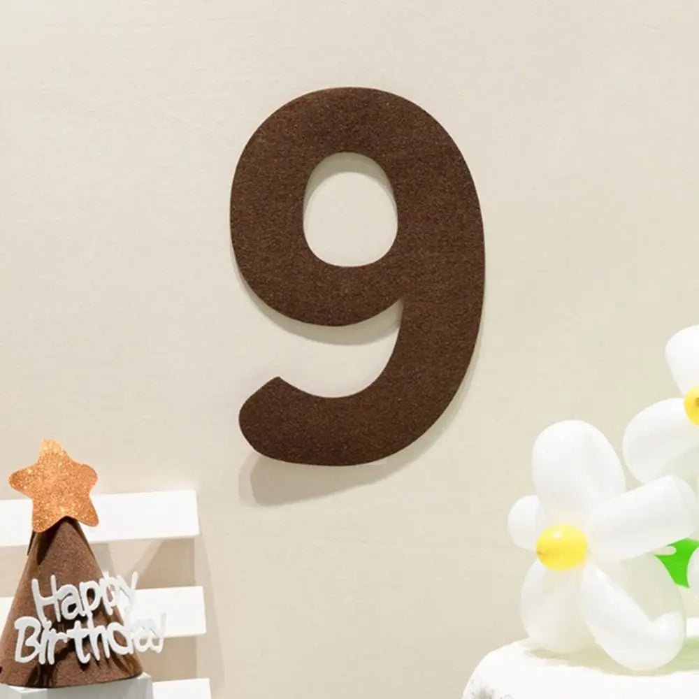 Happy Birthday Felt Banner Garland Party Decoration Bunting